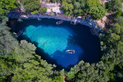 The Cave of Melissani
